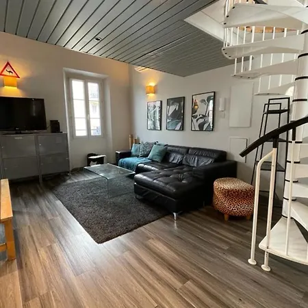Riouffe 2 Bedroom Duplex In The Center Of * 칸느